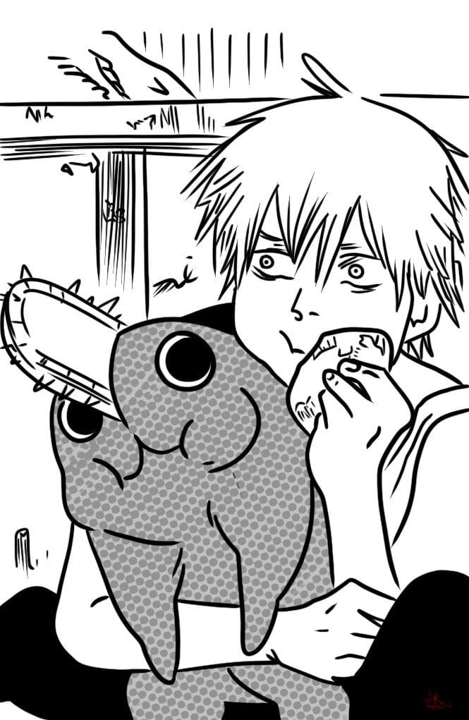 One Piece, Chainsaw Man y la potencia del garabato en el manga