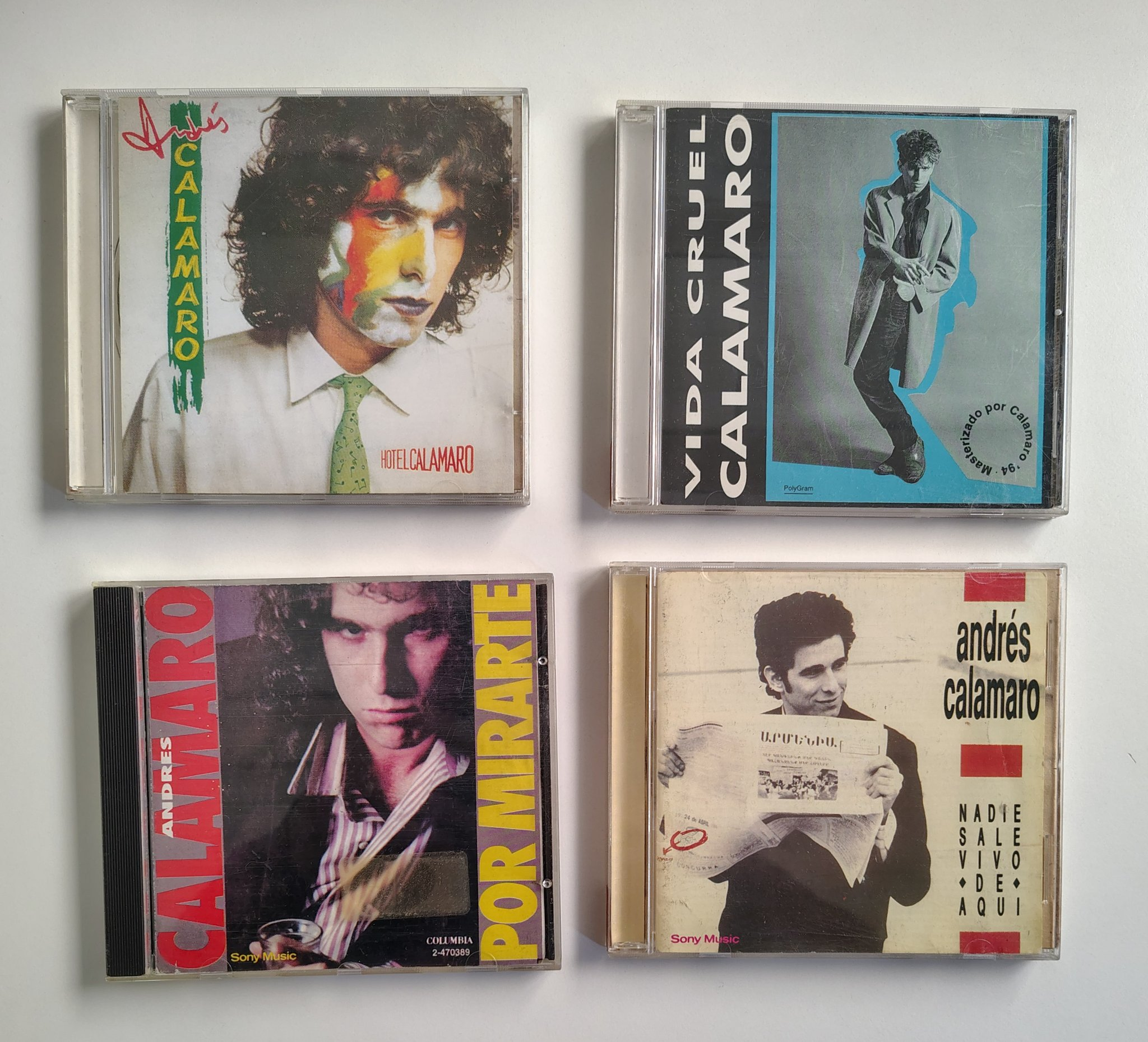 Andrés Calamaro en los '80: un Vietnam de saliva y sangre