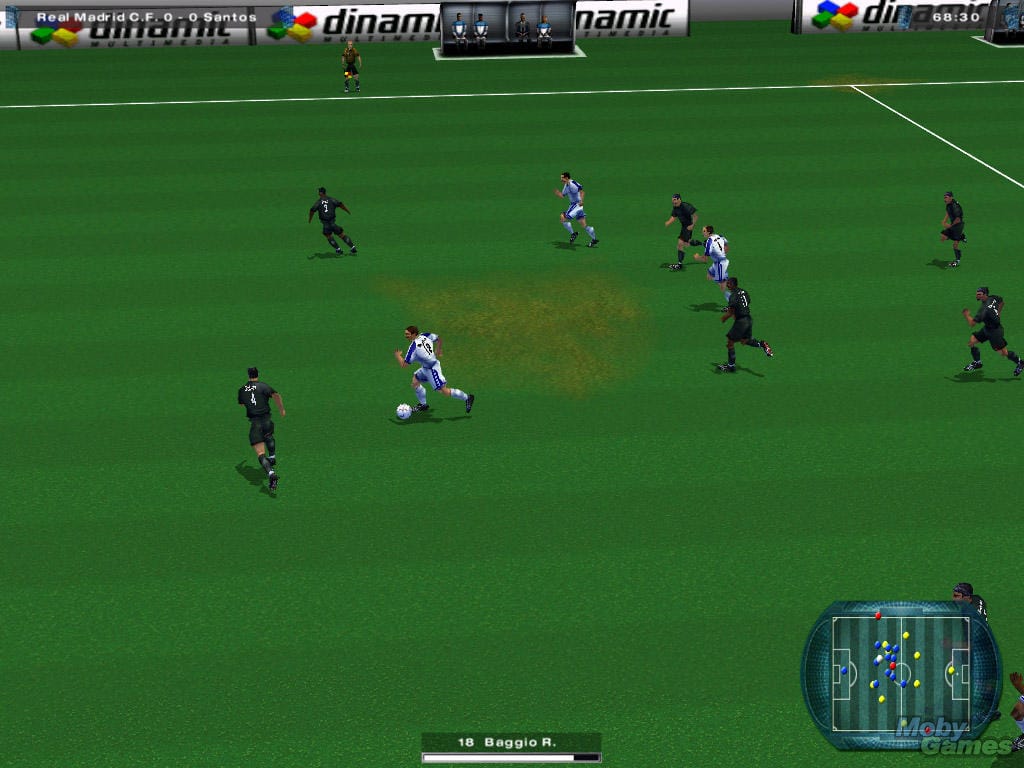Only from PC Fútbol 7 onward do matches look "decent"