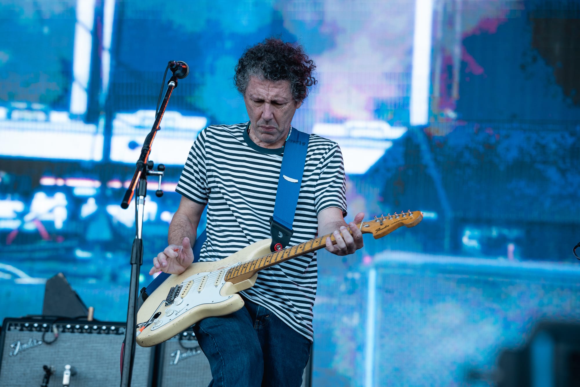 Ira Kaplan, de Yo La Tengo, en Music Wins | Foto: Alejandra Morasano