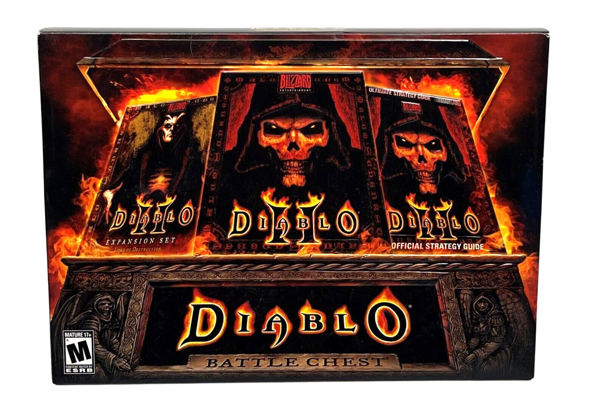 La hermosa big box de la edición Battle Chest de Diablo II | Foto: Alejandra Morasano