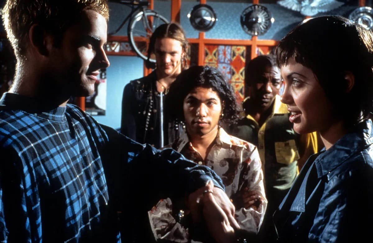 Crash Override (Johnny Lee Miller) & Acid Burn (Angelina Jolie)