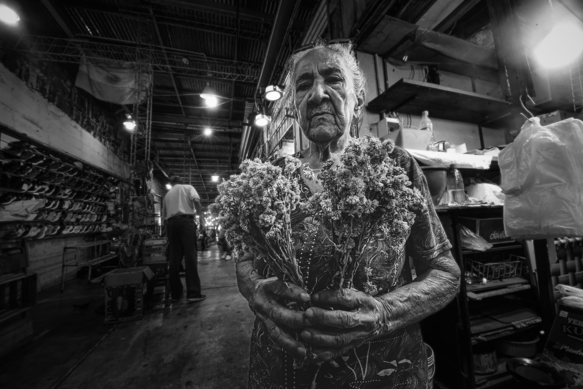 Secundina Acosta in La Placita | Photo: Marcos Otaño