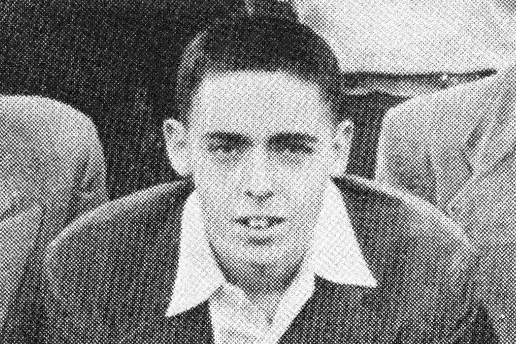 One of the few known photos of Thomas Pynchon, born in 1937