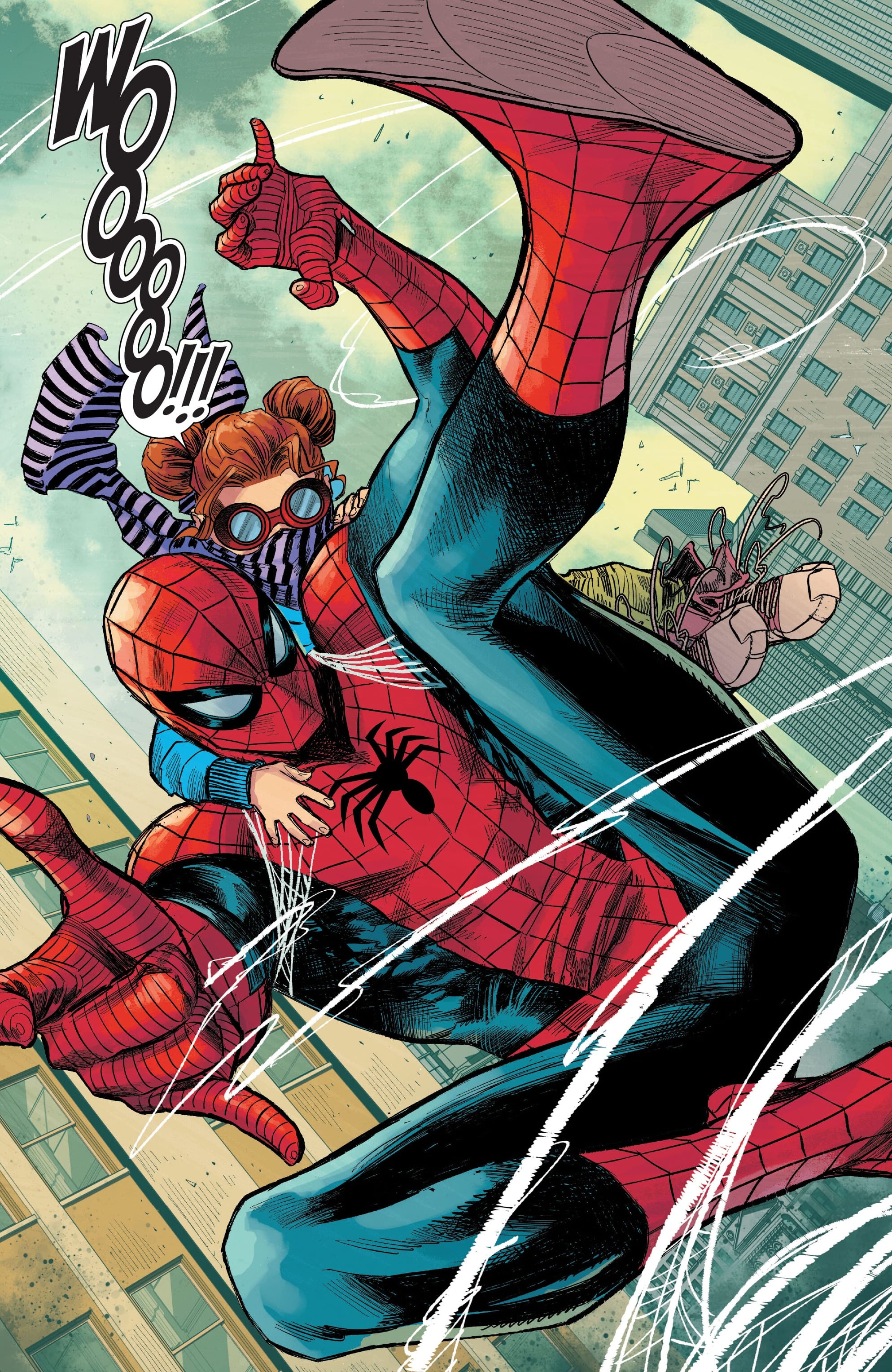 Ultimate Spider-Man 003 (2024), by Jonathan Hickman and Marco Checchetto