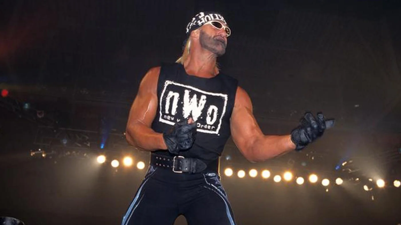 Hollywood Hogan, turned villain and leader of the nWo