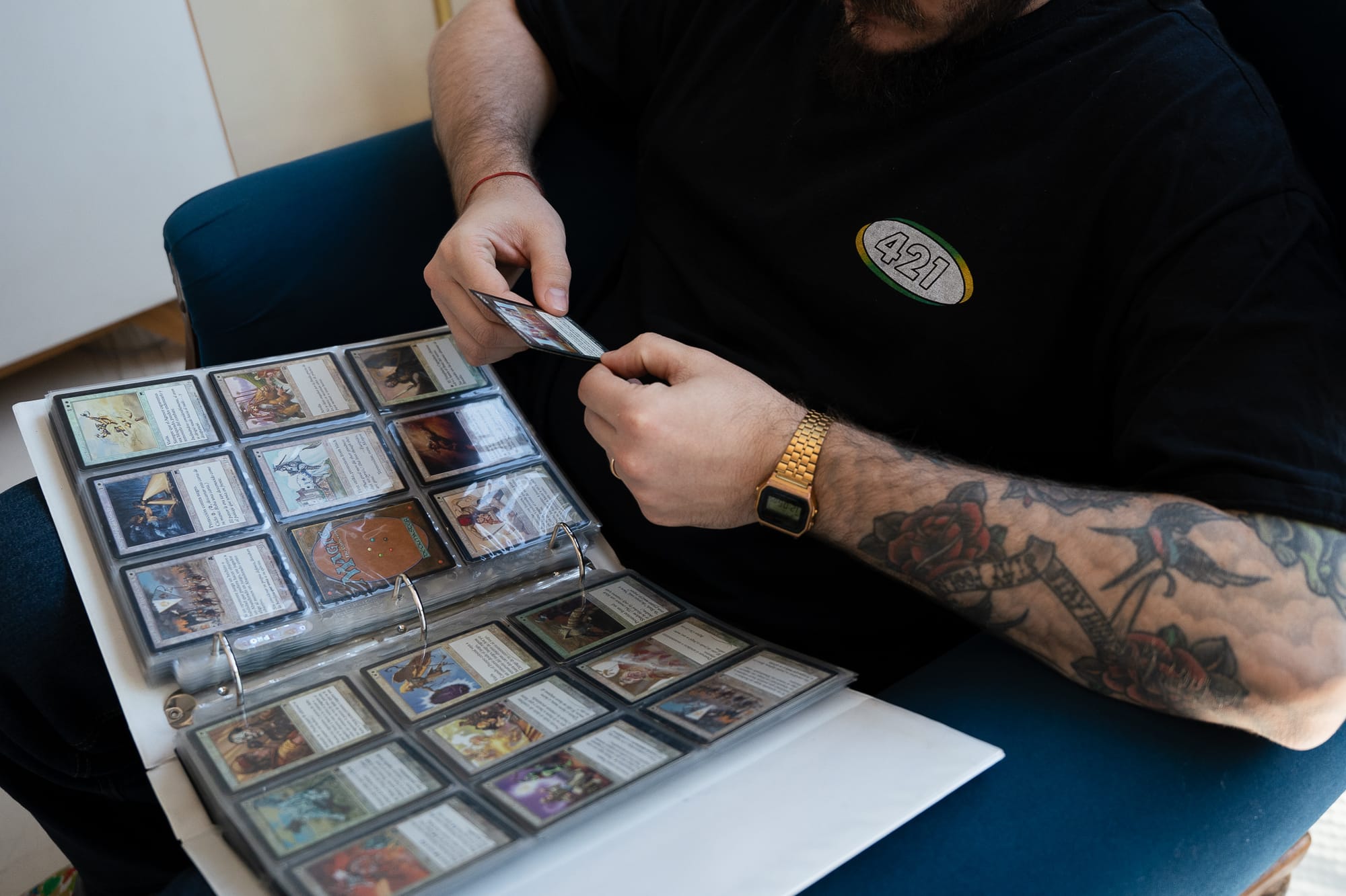 421, firme con el vicio | Foto: Alejandra Morasano