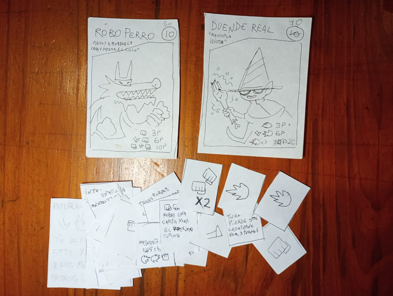 First sketches of Barrio Basura