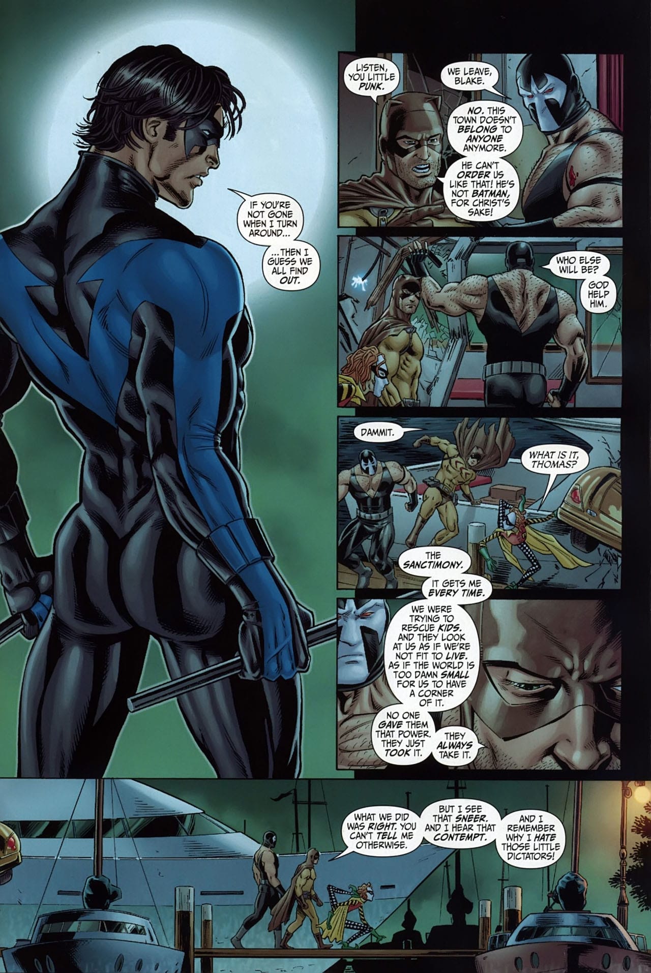 Secret Six #9, Gail Simone & Nicola Scott, 2009.