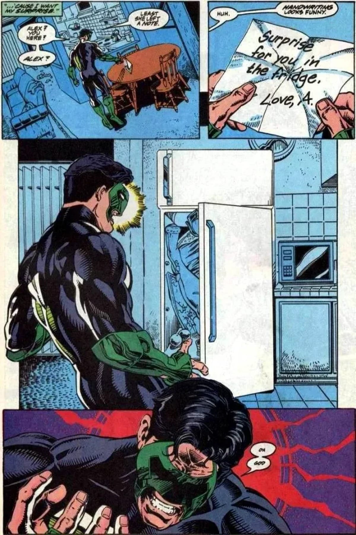 Green Lantern #54, Ron Marz y Daryl Banks, 1994.