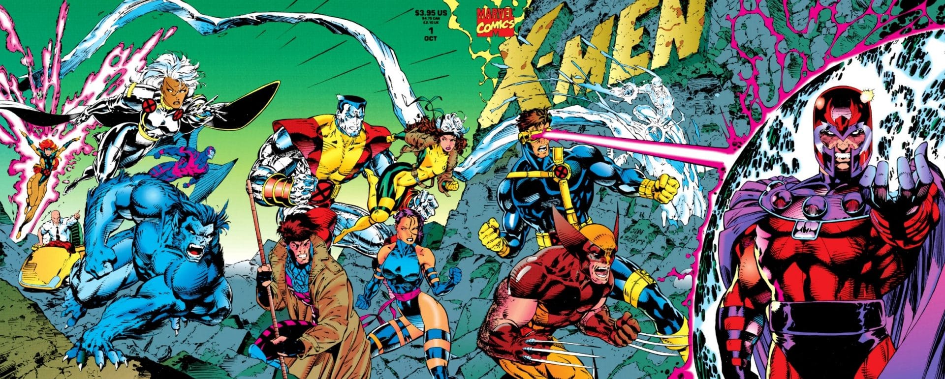 X-Men #1. Portada de Jim Lee (Marvel Comics)